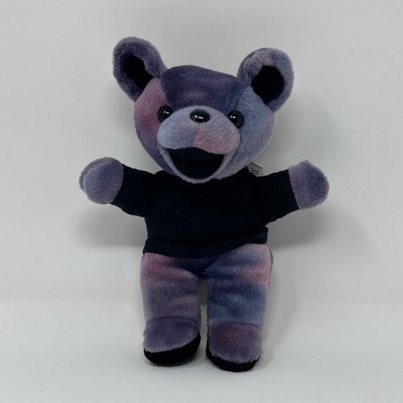 NWOT Jerry Grateful Dead Liquid Blue Beanie Bear - Picture 1 of 5